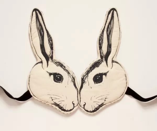 Best Animalesque Monochrome Rabbit Headdress