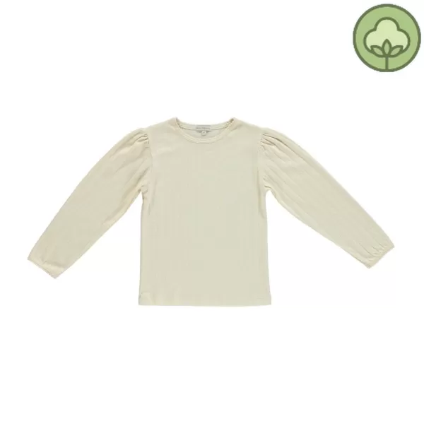 Sale Bebe Organic Bebe Top Cashmere - Natural Dye