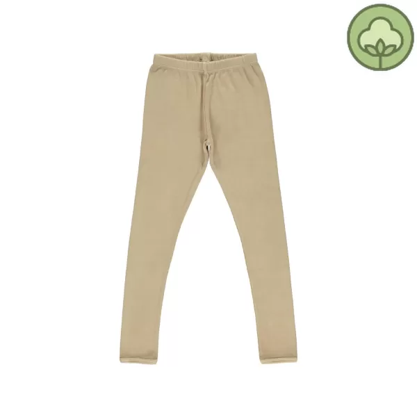 Hot Bebe Organic Gaia Legging Sand - Natural Dye