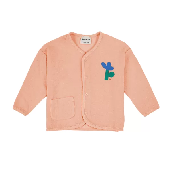 Clearance Bobo Choses Baby Sea Flower Buttoned Sweatshirt