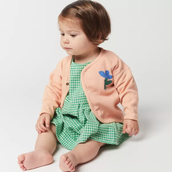 Clearance Bobo Choses Baby Sea Flower Buttoned Sweatshirt