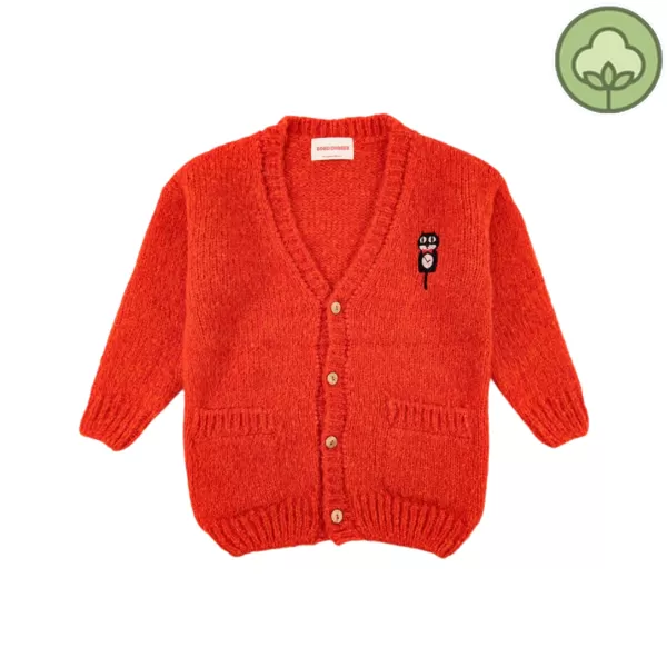 Outlet Bobo Choses Cat O'Clock Cardigan