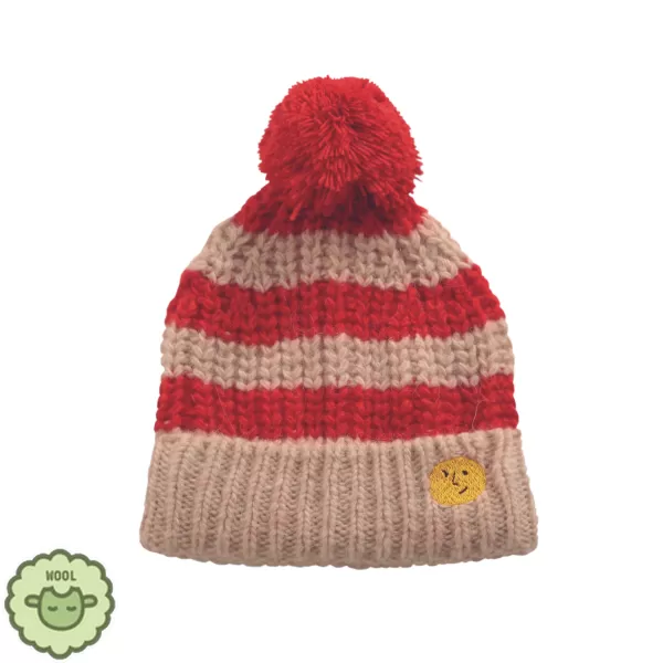 Outlet Bobo Choses Stripped Knitted Beanie