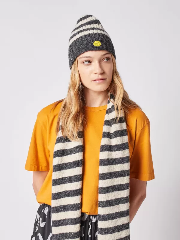 Flash Sale Bobo Choses Wool-Mix Striped Beanie