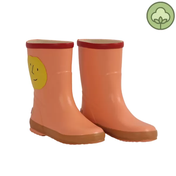 Clearance Bobo Choses Yellow Faces Rain Boots