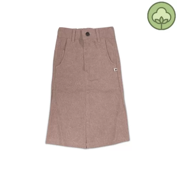 Best Cos I Said So Twill Skirt Dusty Pink