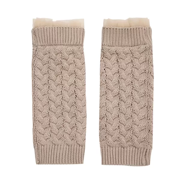 Clearance Donsje Ilotu Leg Warmers Soft Sand