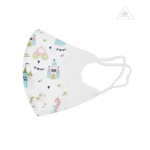 Outlet Crown Forever Kids Face Mask Little Princess