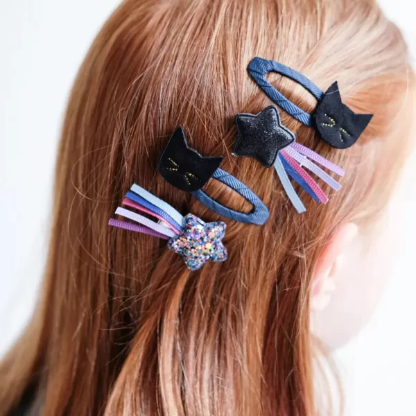 Clearance Mimi&Lula Spooky Cat Clip Pack