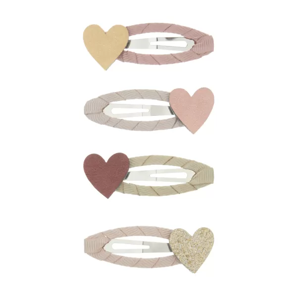 Shop Mimi&Lula Suede Heart Clic Clacs