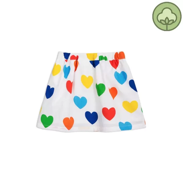 Discount Mini Rodini Rainbow Love Woven Skirt * Final Sale