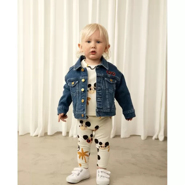 Best Mini Rodini Ritzratz Embroidered Denim Jacket