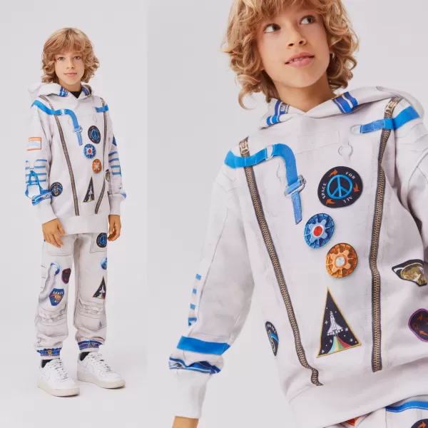 Cheap Molo Kids Am Be Astronaut Sweatpants