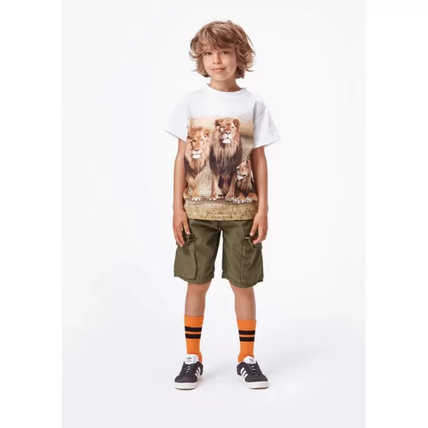 Best Sale Molo Kids Argod Cargo Shorts Army Green