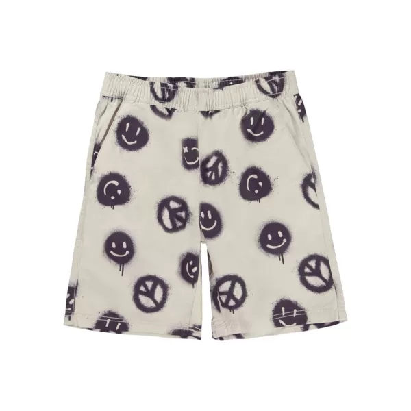 Fashion Molo Kids Avart Peace Smile Shorts