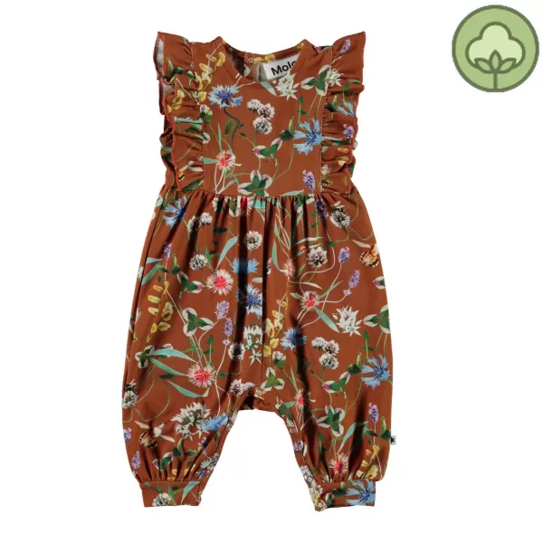 Best Molo Kids Fallon Wildflowers Baby Romper