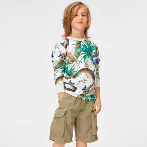 Best Molo Kids Khaki Green Argod Shorts