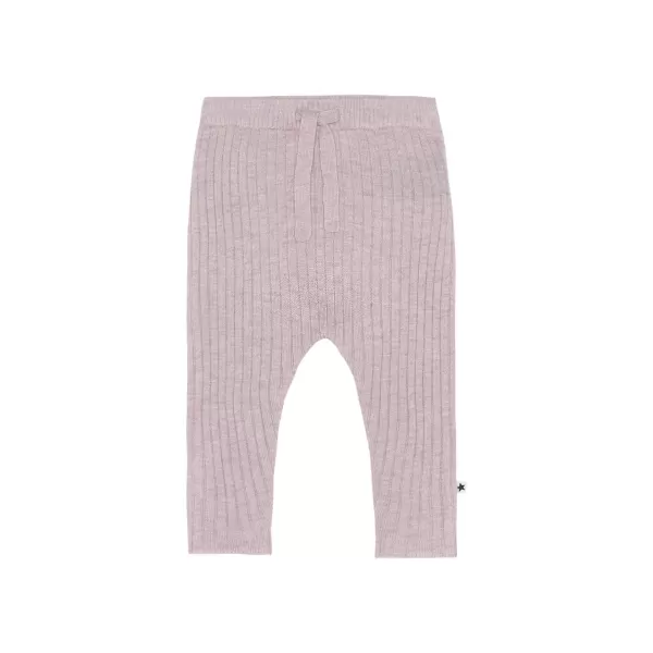 Fashion Molo Kids Shadow Baby Soft Pants Frozen Lilac