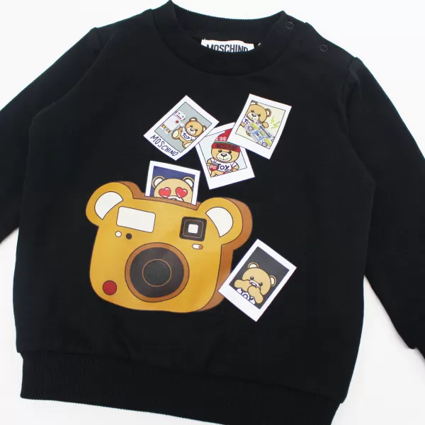 Cheap Moschino Baby Bear Camera Sweatshirt