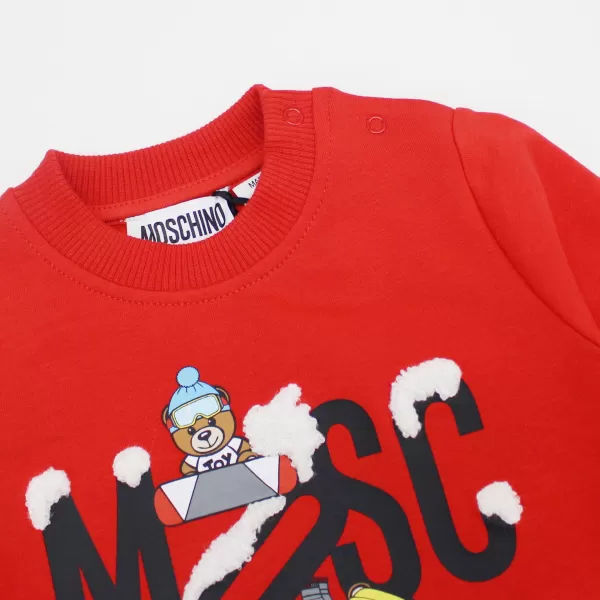 Discount Moschino Baby Bear Snow Swweatshirt