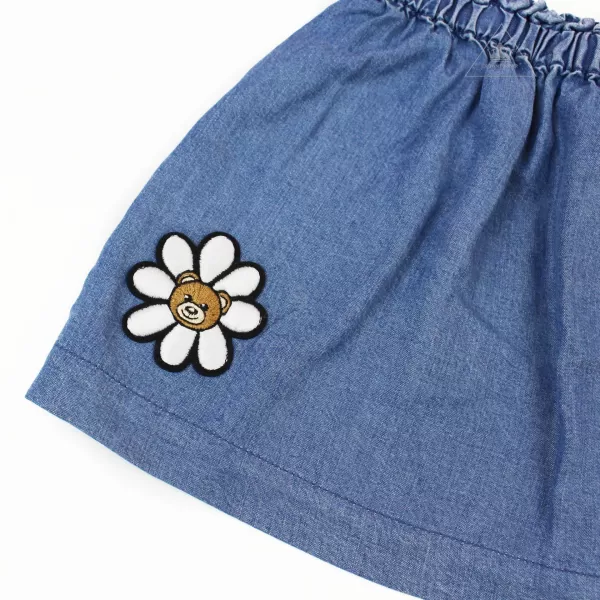 Flash Sale Moschino Baby Girl Teddy Bear Daisy Flower Skirt