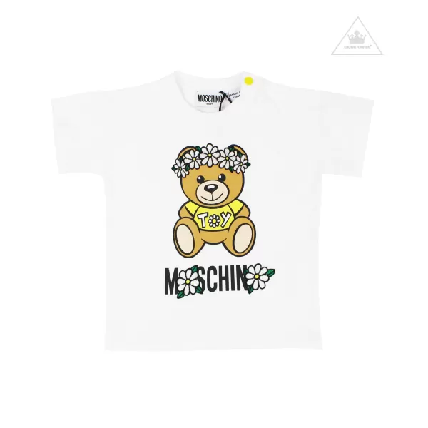 Clearance Moschino Baby Girl Teddy Bear Daisy Flower T Shirt