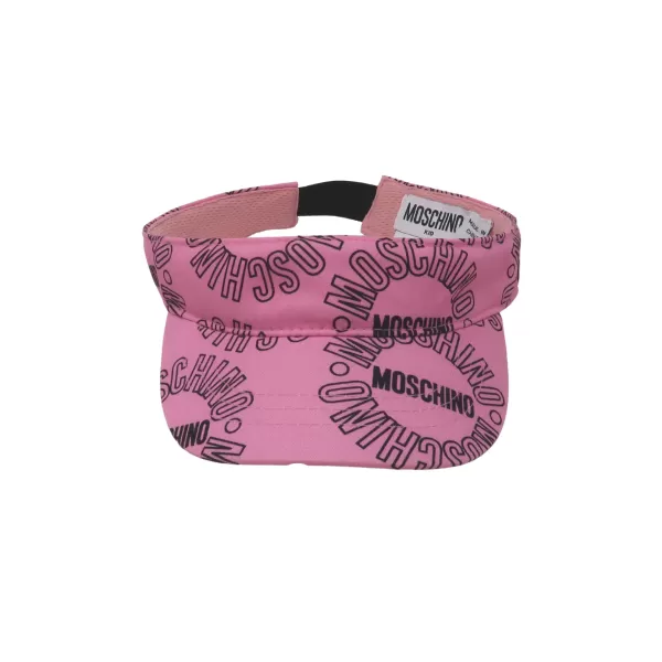 Best Sale Moschino Kid All-Over Logo Print Sun Visor