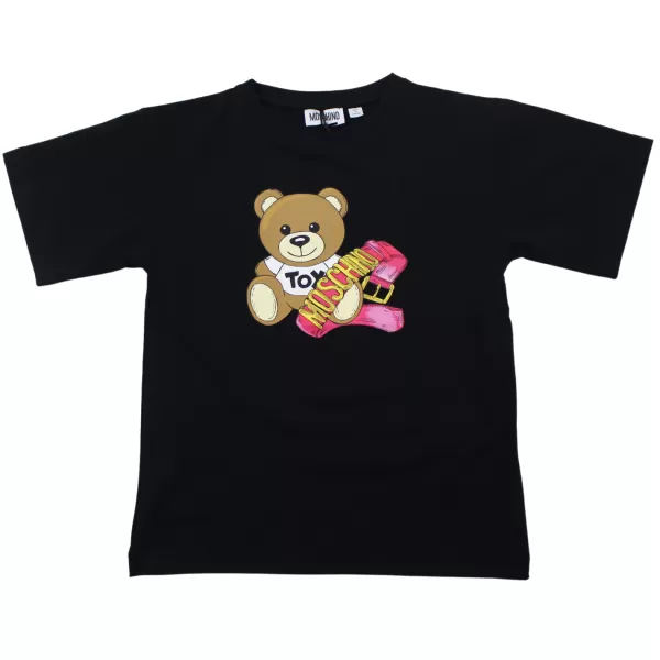 Best Moschino Kids Girl Pink Belt Maxi T-Shirt