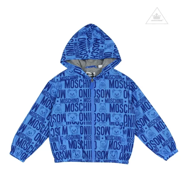 Cheap Moschino Kids Teddy Bear All Over Print Jacket