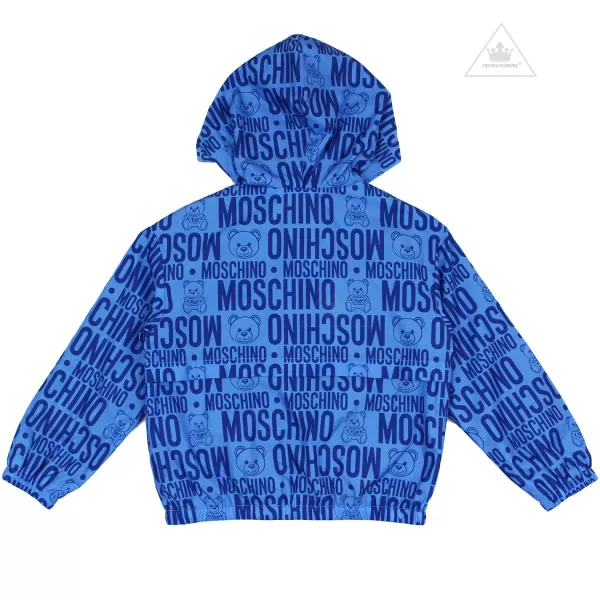 Cheap Moschino Kids Teddy Bear All Over Print Jacket