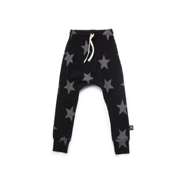 Cheap Nununu World Light Star Baggy Pants Black