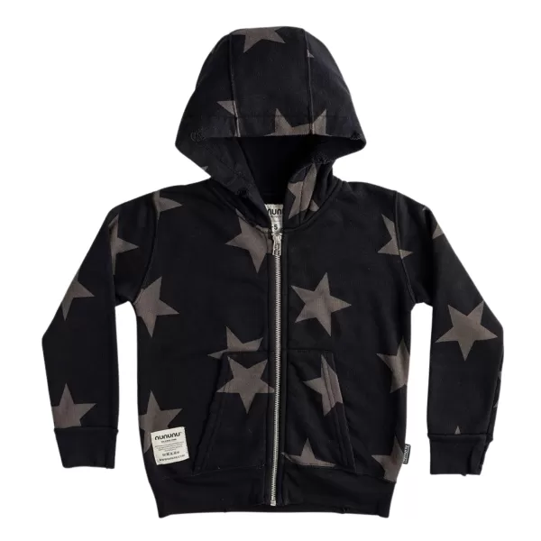 Cheap Nununu World Star Zip Hoodie Black