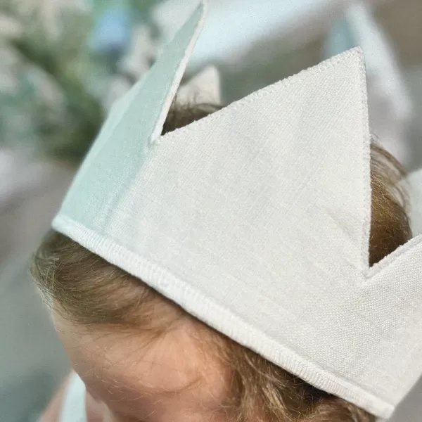 Cheap Oh Baby! Birthday Crown Linen Hat