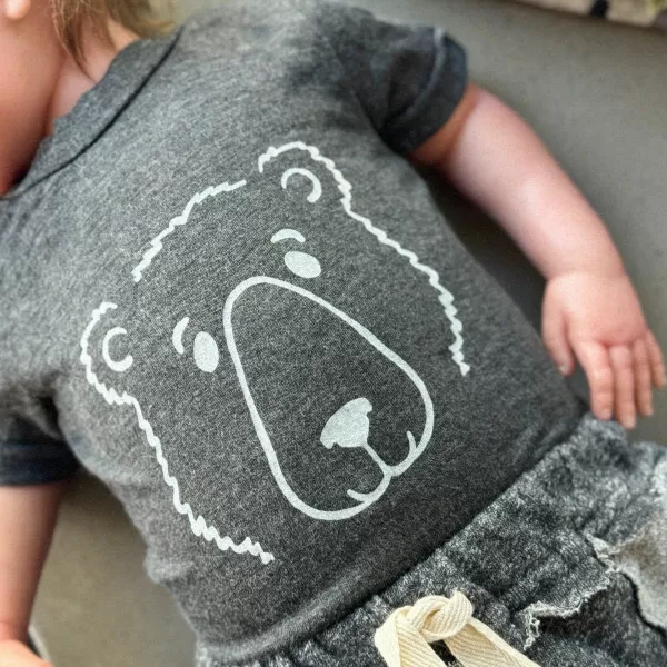 Cheap Oh Baby! Happy Bear Soft Cotton T Shirt