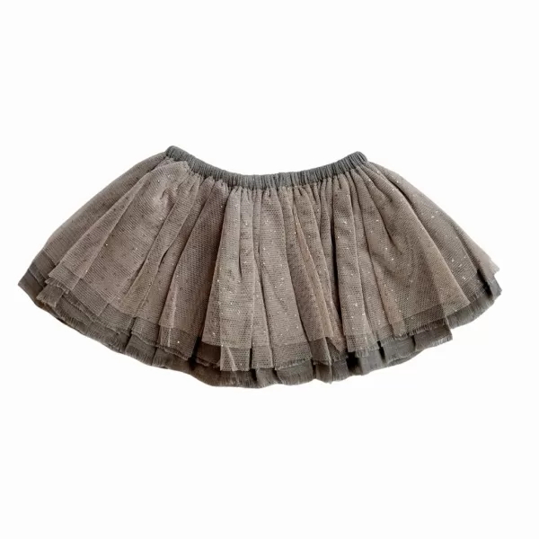 New Oh Baby! Magic Brown Reversed Tulle Skirt