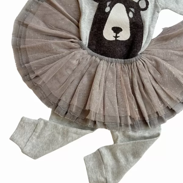 New Oh Baby! Magic Brown Reversed Tulle Skirt