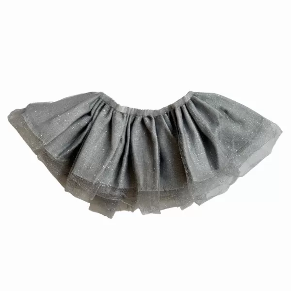 Best Sale Oh Baby! Magic Silver Reversed Tulle Skirt