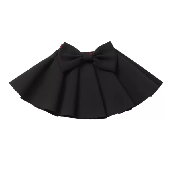 Best Petite Hailey Bow Neo Skirt Black