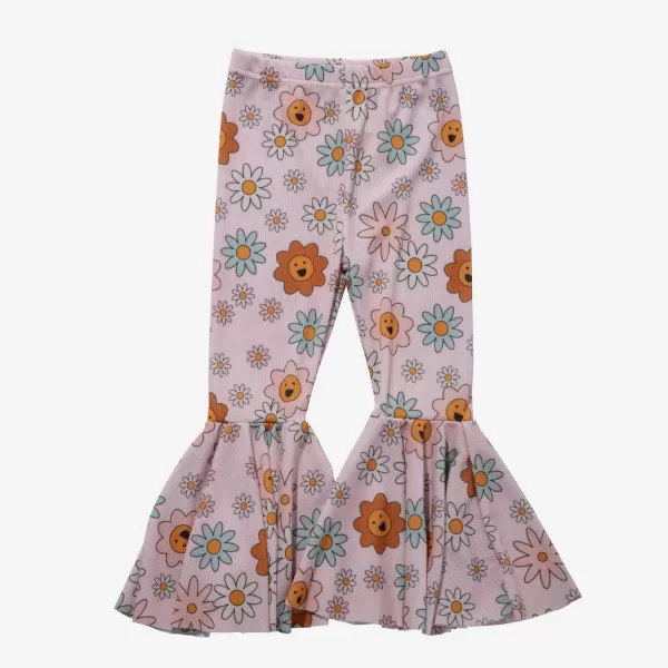 Cheap Petite Hailey Patch Flare Pants Daisy