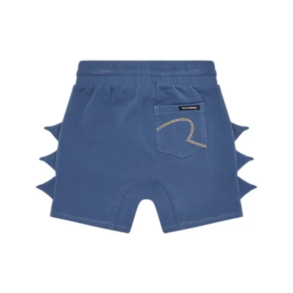 Fashion Rock Your Baby Boy Blue Wash Dino Shorts