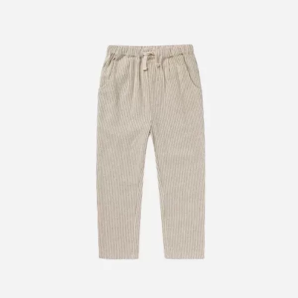 Hot Rylee And Cru Rylee + Cru Ethan Trouser | | Brass Pinstripe