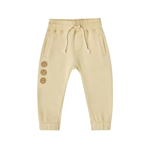 Best Sale Rylee And Cru Rylee + Cru Happy Face Joggers Pant Butter