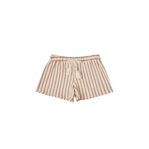 New Rylee And Cru Rylee + Cru Striped Solana Short Natural Amber