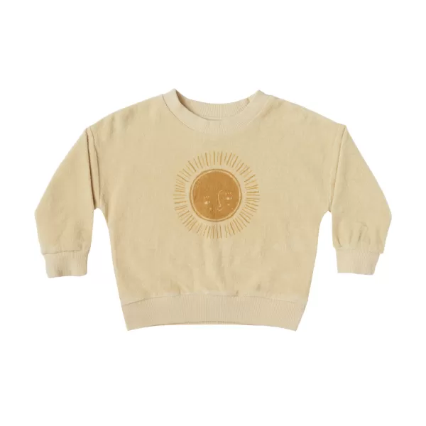 Cheap Rylee And Cru Rylee + Cru Terry Crewneck Sun Pullover