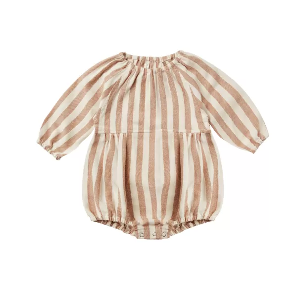 Best Sale Rylee And Cru Long Sleeve Bubble Romper Retro Stripe