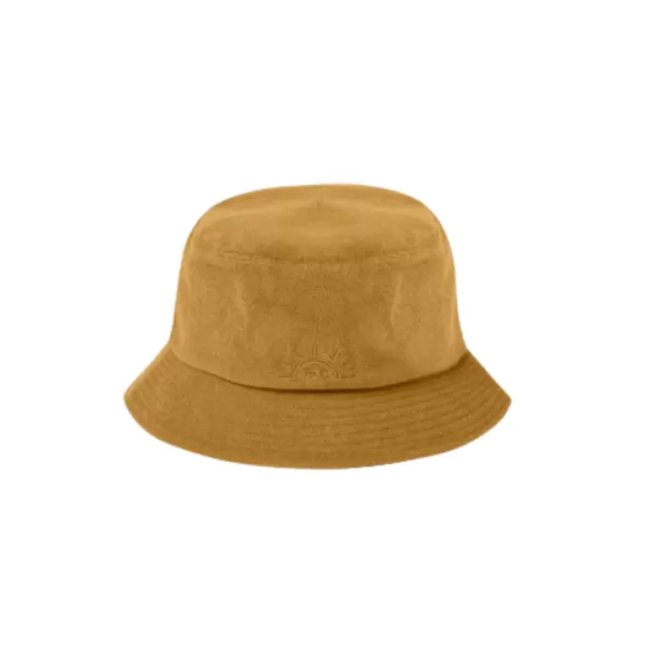 Cheap Rylee And Cru Terry Bucket Hat Gold