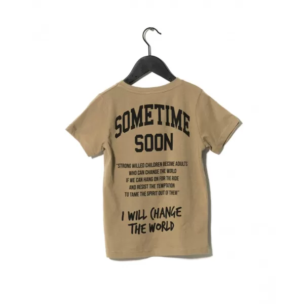 Discount Sometime Soon Dimas T-Shirt Brown