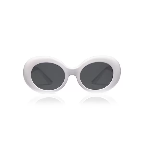 Cheap Sons + Daughters Eyewear Kurt White Sunglasses