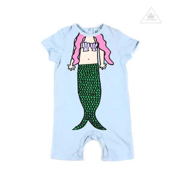 Cheap Stella McCarney Kids Stella Mccartney Kids Baby Girl Mermaid Print Romper