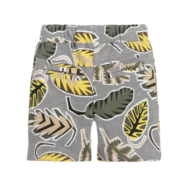 Discount Stella McCarney Kids Stella Mccartney Kids Boys Palm Leaf Fleece Shorts